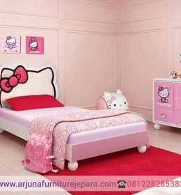 Harga Set Dipan Anak Hello Kitty Tempat Tidur Anak Shabby