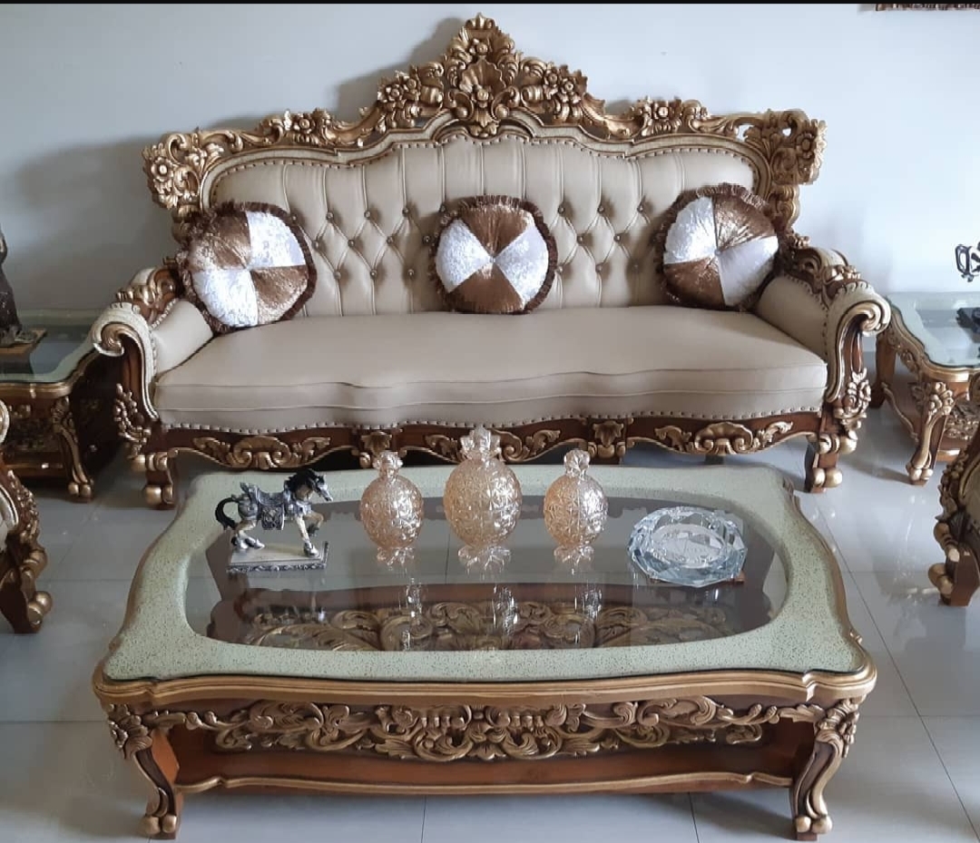 Kursi Tamu Sofa Jati Ukir Jepara