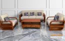 Kursi Tamu Sofa Minimalis Kayu Jati