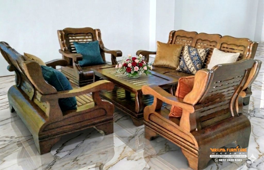 Kursi Tamu Tulang Minimalis Antik, Kursi Tamu Klasik