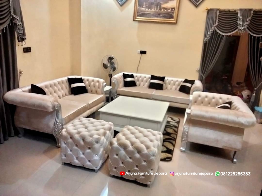 Sofa Tamu Cester Ukir Jepara