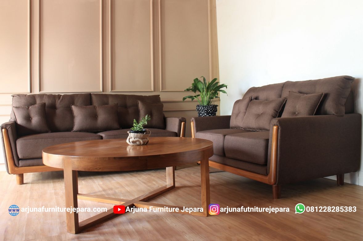 Sofa Tamu Minimalis Retro