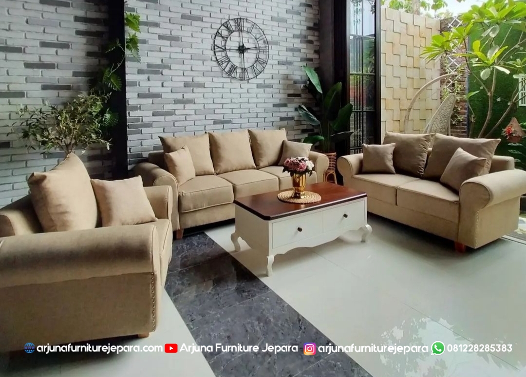 Sofa Tamu Classic Minimalis Modern