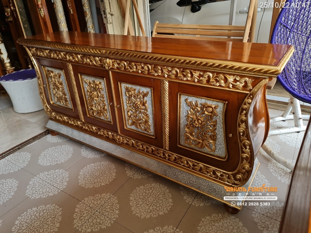 Bufet Tv Ukir Mewah