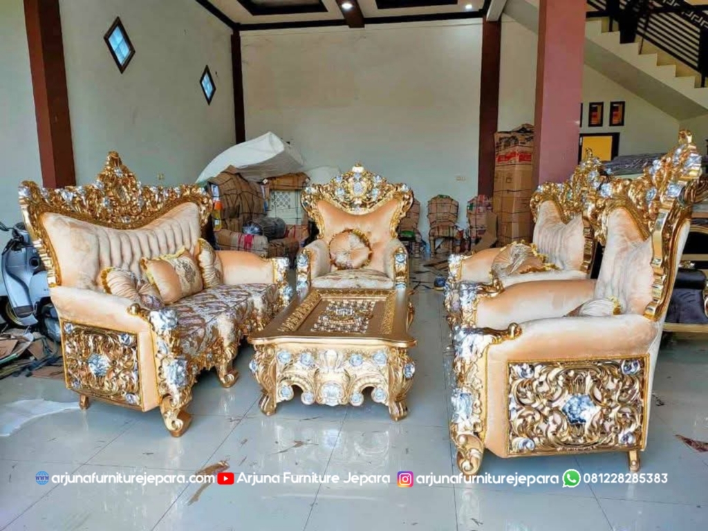 Sofa Sultan Ukir Mewah