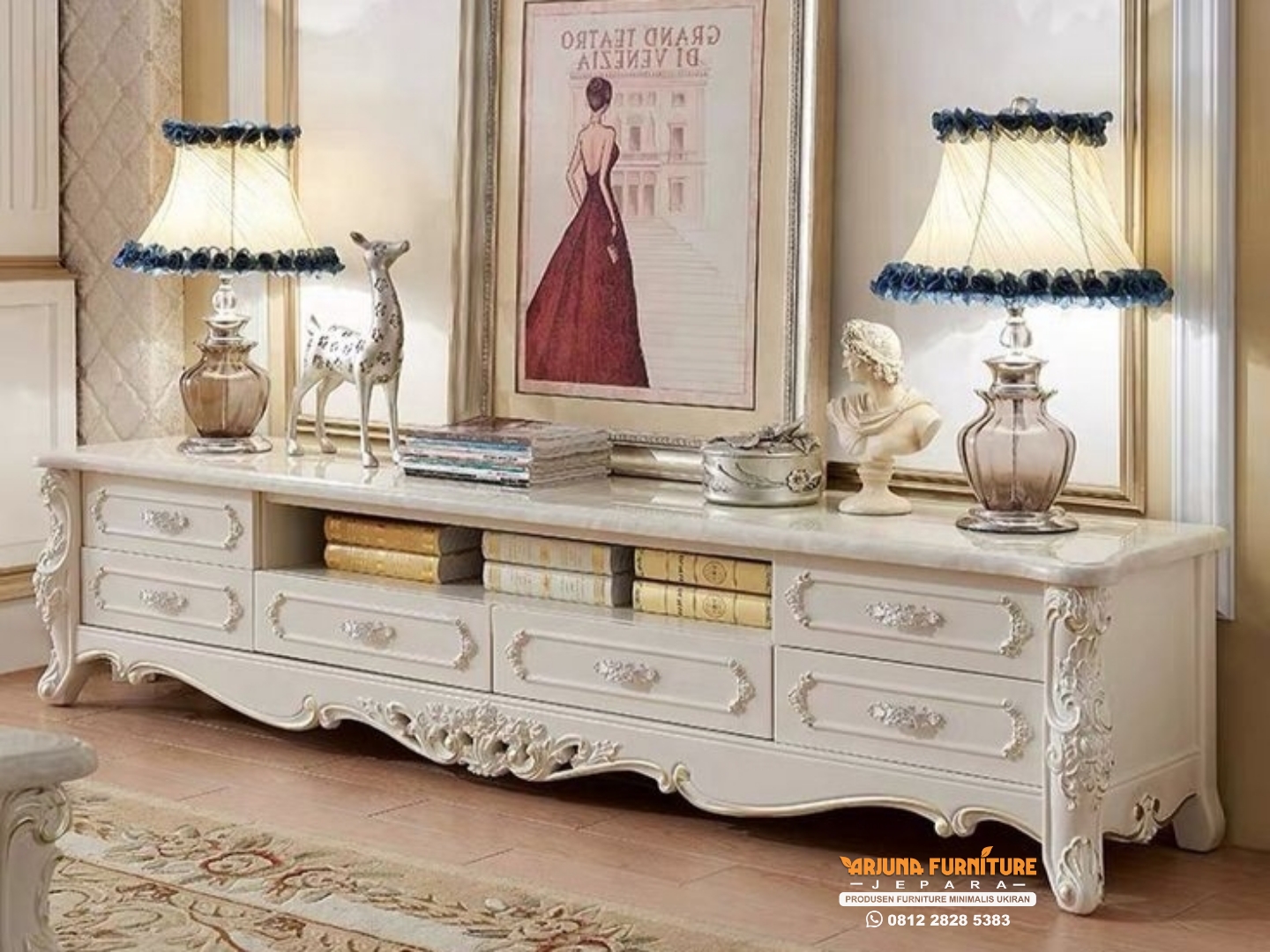 Bufet Klasik Gaya Eropa Modern Keninian