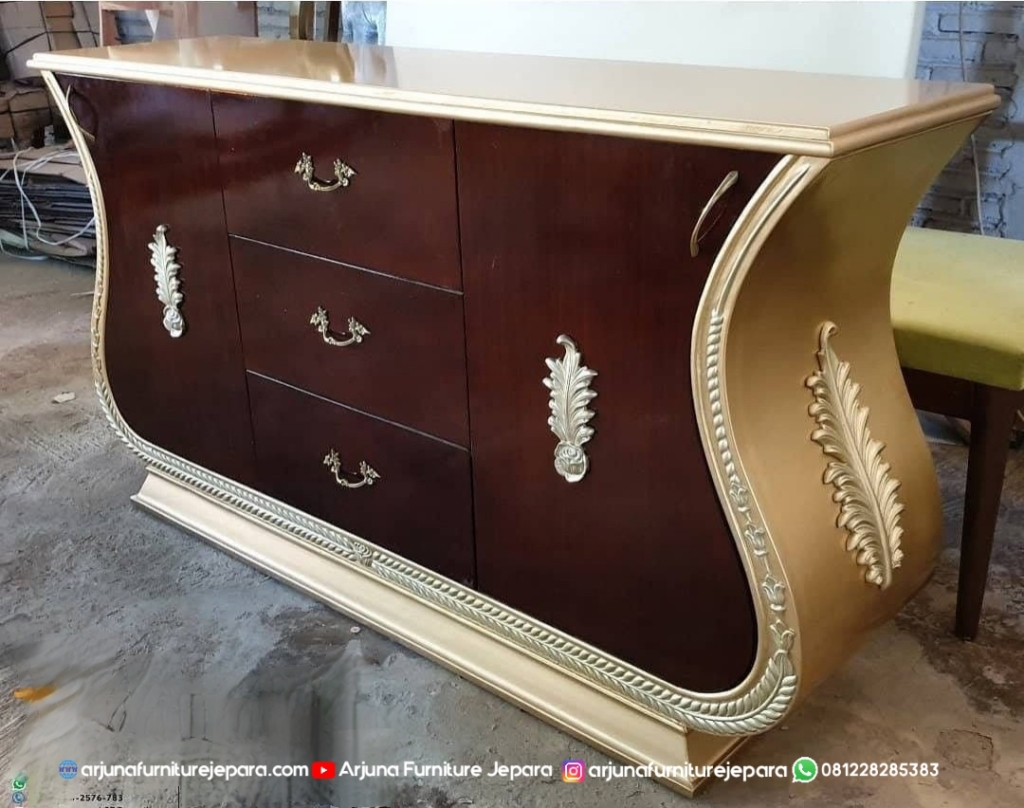 Harga Bufet Klasik Modern Duco Ukir Mewah