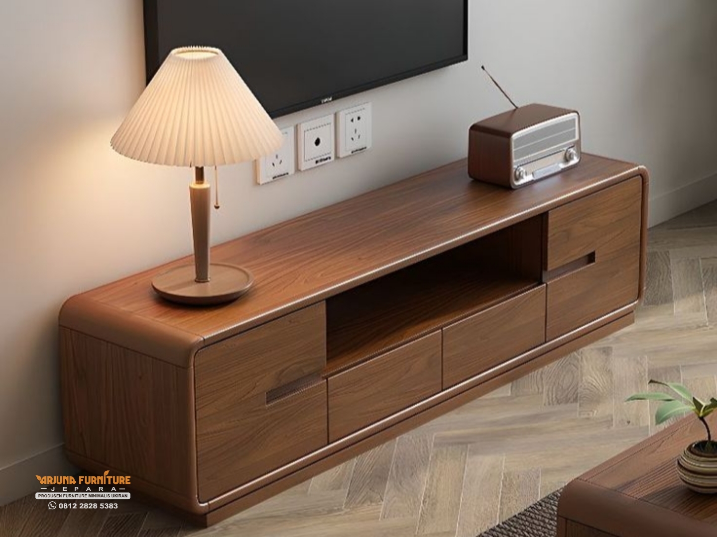 Bufet Tv Minimalis Gaya Jepang