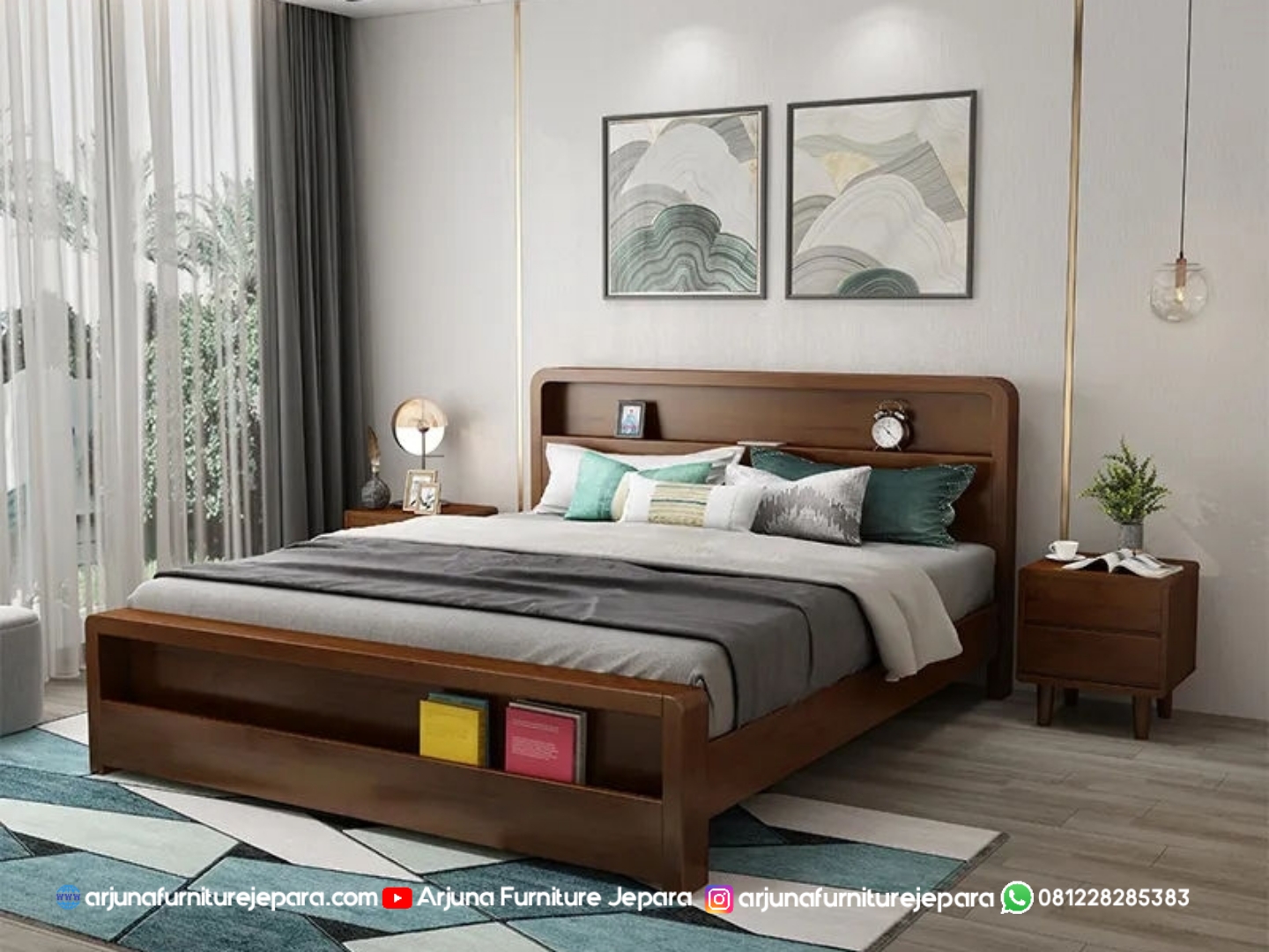 Dipan Tempat Tidur Retro Minimalis