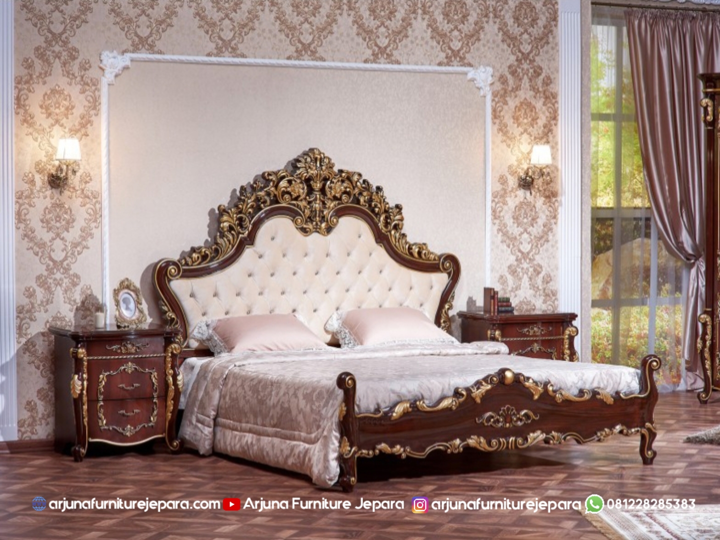 Tempat Tidur Ukir Classic Mewah
