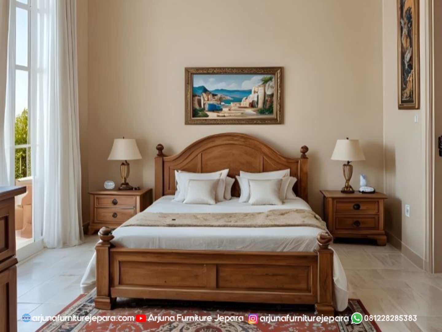 Tempat Tidur Klasik Minimalis Mewah