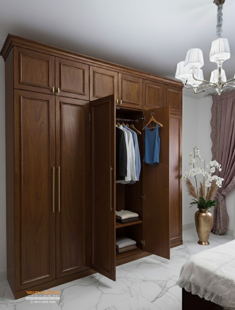 Lemari Pakain 6 Pintu Minimalis