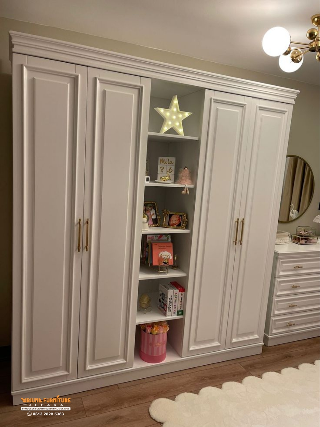 Lemari Baju Minimalis Modern Terkini