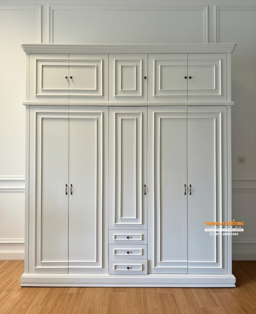 Lemari Pakaian 5 Pintu Minimalis Mewah