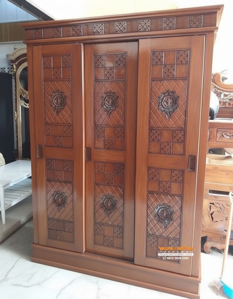 Lemari Pakaian Pintu Geser