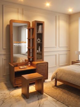 Meja Rias Retro Minimalis Modern, Meja Rias Murah, Meja Rias Sederhana,