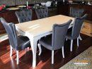 Meja Makan Classic Modern, Meja Makan Putih