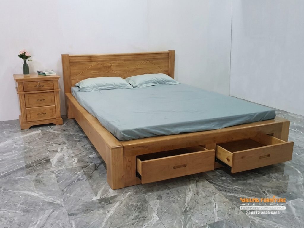 Tempat Tidur Laci Minimalis Kekinian, Dipan Kekinian