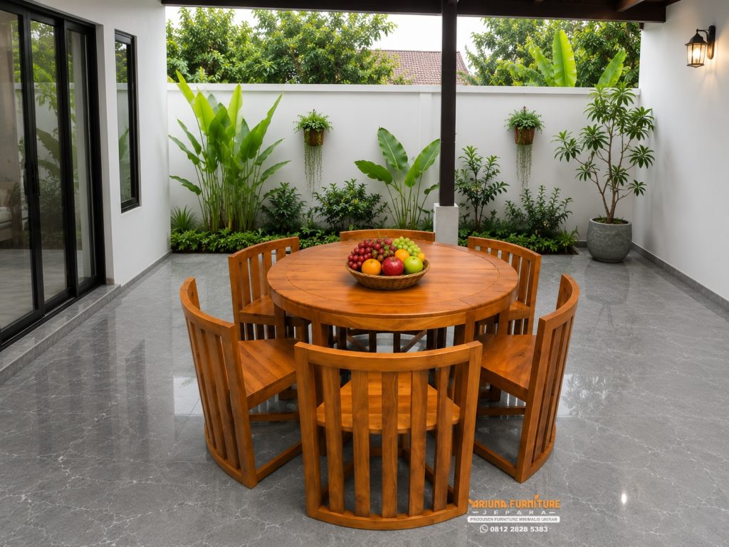 Meja Makan Bundar