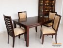 Meja Makan 4 Kursi Elegan Minimalis