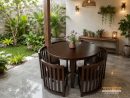 Meja Makan Bundar Minimalis Terbaru