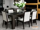 Meja Makan Jati Minimalis Dark Brown