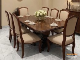 Meja Makan Klasik Minimalis Mewah